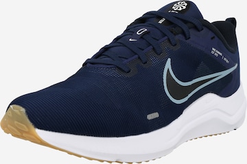 Chaussure de course 'Downshifter 12' NIKE en bleu : devant