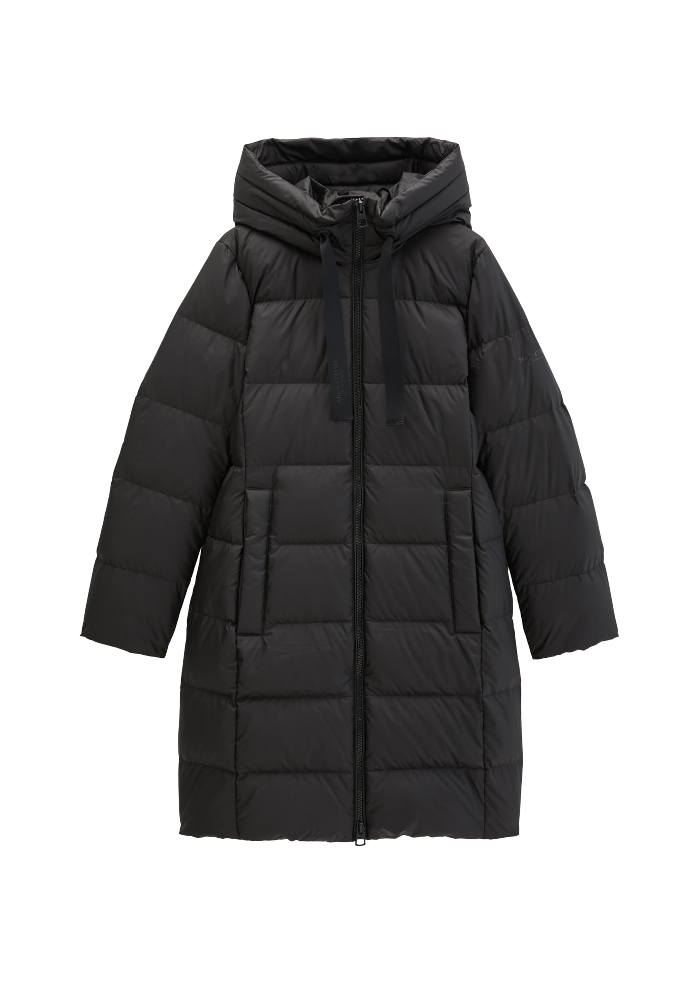 Marc O'Polo Wintermantel in Schwarz: Vorderseite