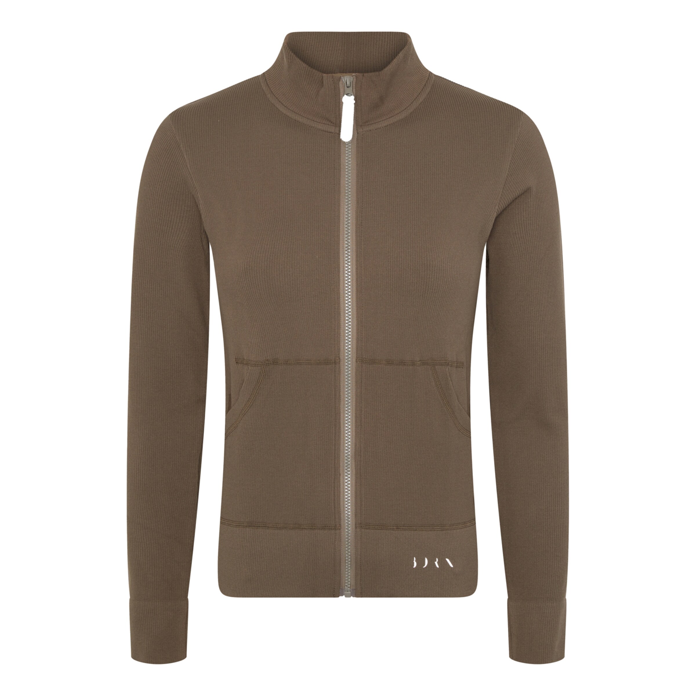 Born Living Yoga Sportjas 'Fait' in Bruin: voorkant