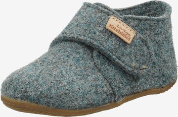 Living Kitzbühel Slippers in Blue: front