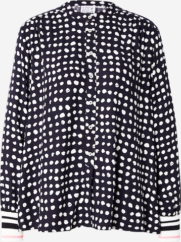 Emily Van Den Bergh Bluse in Blau: Vorderseite