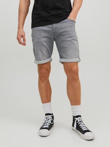 JACK & JONES - regular Vaquero en gris: frente