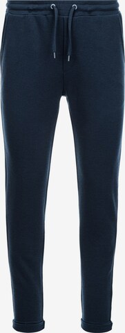 Pantalon 'OM-PACP-0121' Ombre en bleu : devant