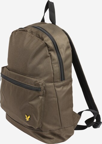 Lyle & Scott - Mochila en verde: frente