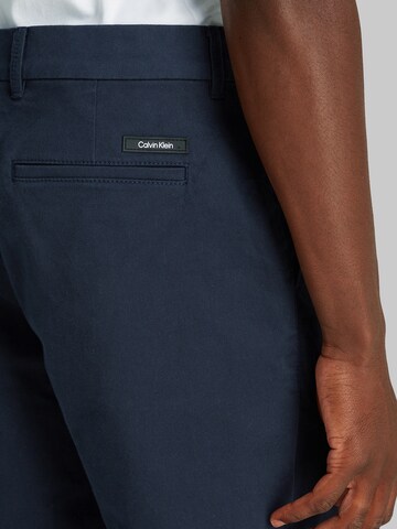 Slimfit Pantaloni chino 'MODERN TWILL SLIM CHINO' di Calvin Klein in blu