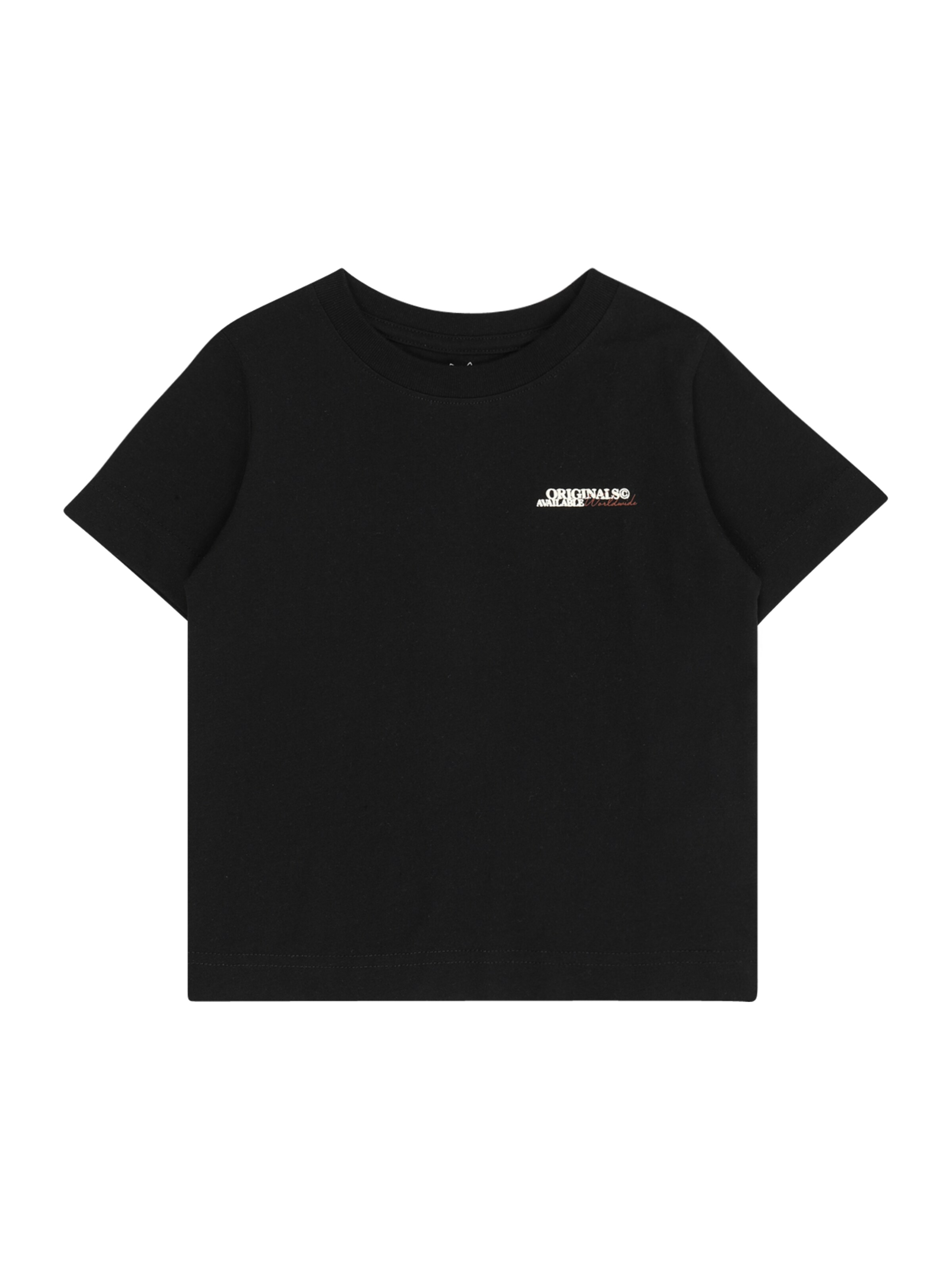 JACK & JONES MINI Tričko 'JORIslington' - Čierna: predná strana