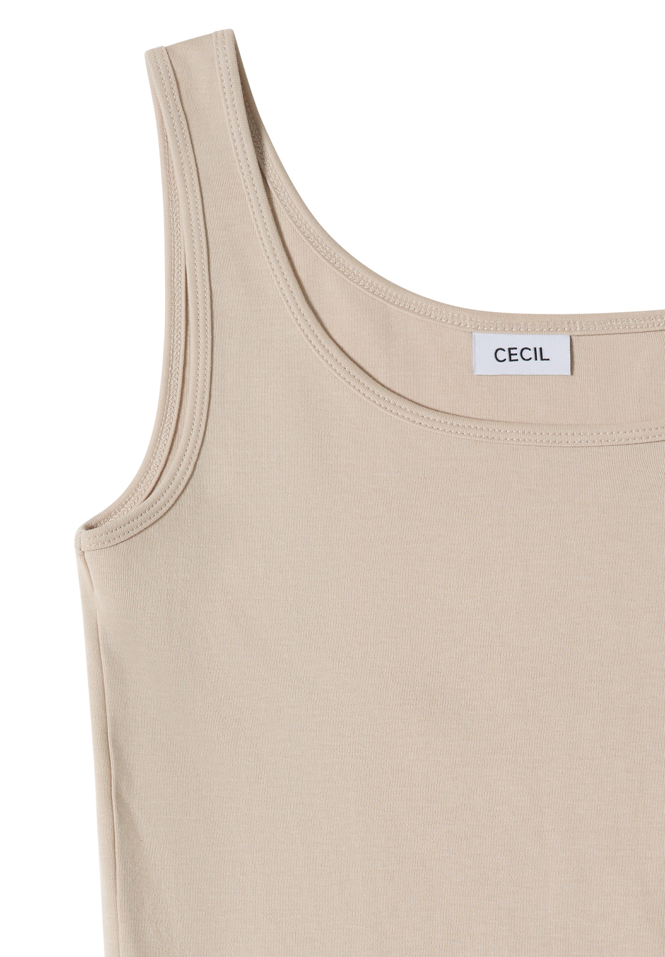CECIL Top 'Basic' in Beige