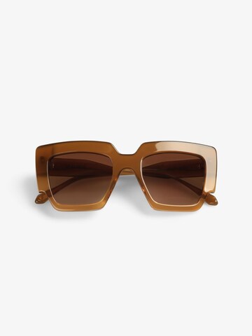 Lunettes de soleil Scalpers en marron