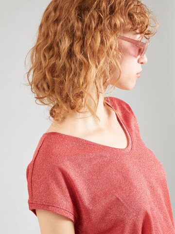 ONLY - Camiseta 'Onlsilvery' en rojo