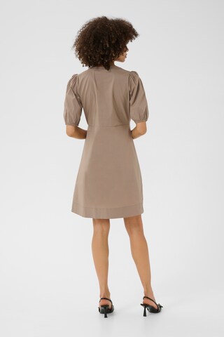 CULTURE Jurk 'Obla Antoinett' in Beige