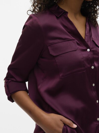 Camicia da donna 'LOU' VERO MODA di colore rosso violaceo, Visualizzazione prodotti