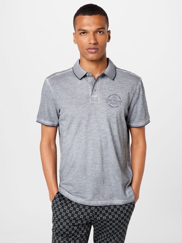 TOM TAILOR Poloshirt in Grau: predná strana