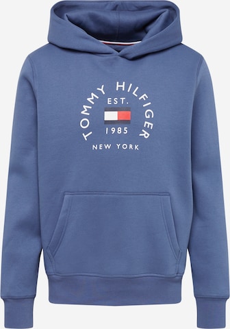 Sweat-shirt TOMMY HILFIGER en bleu : devant