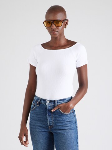 PIECES Shirt 'PCSYNA' in White: front