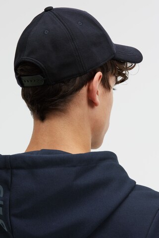 CAMP DAVID Base Cap aus Interlock-Jersey mit Logo Print in Blau