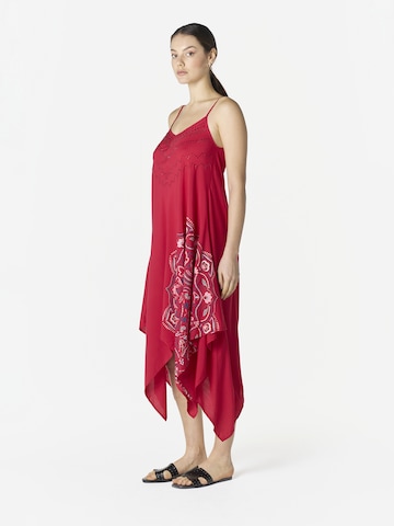 KOROSHI Kleid in Rot