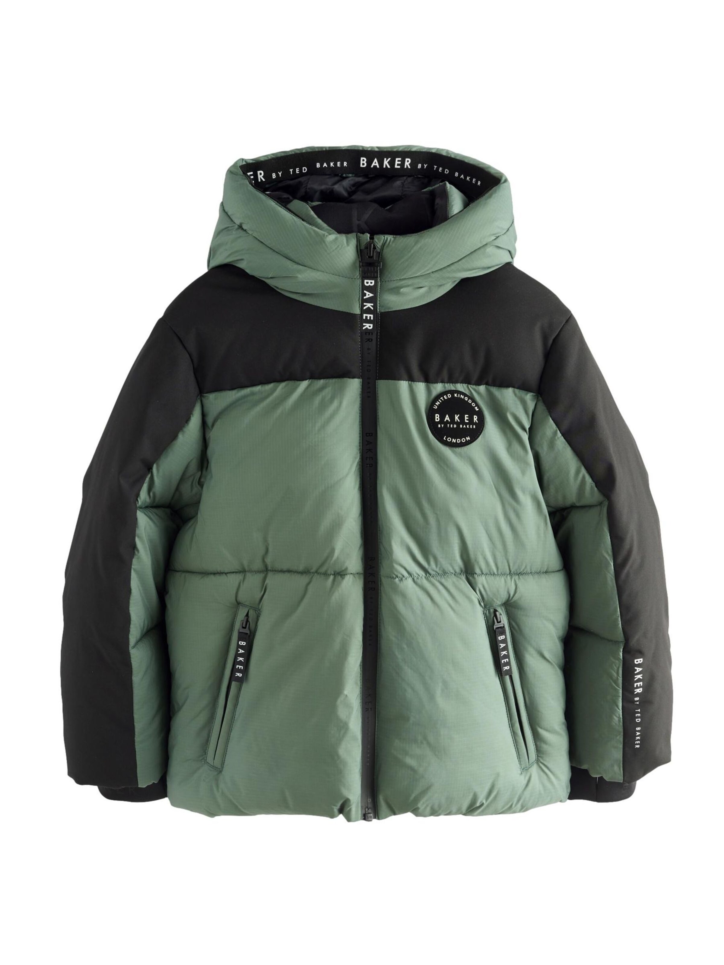 Veste d’hiver Baker by Ted Baker en vert : devant