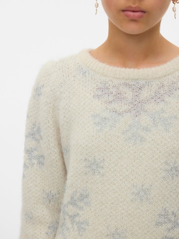 Vero Moda Girl - Jersey 'VMNew Snowy Frost' en blanco