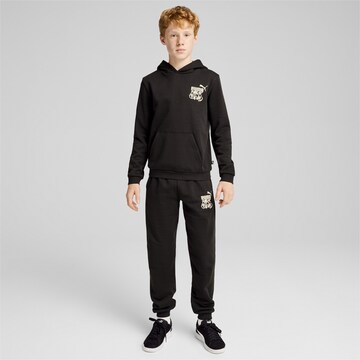 PUMA Sweatshirt 'ESS+' in Schwarz
