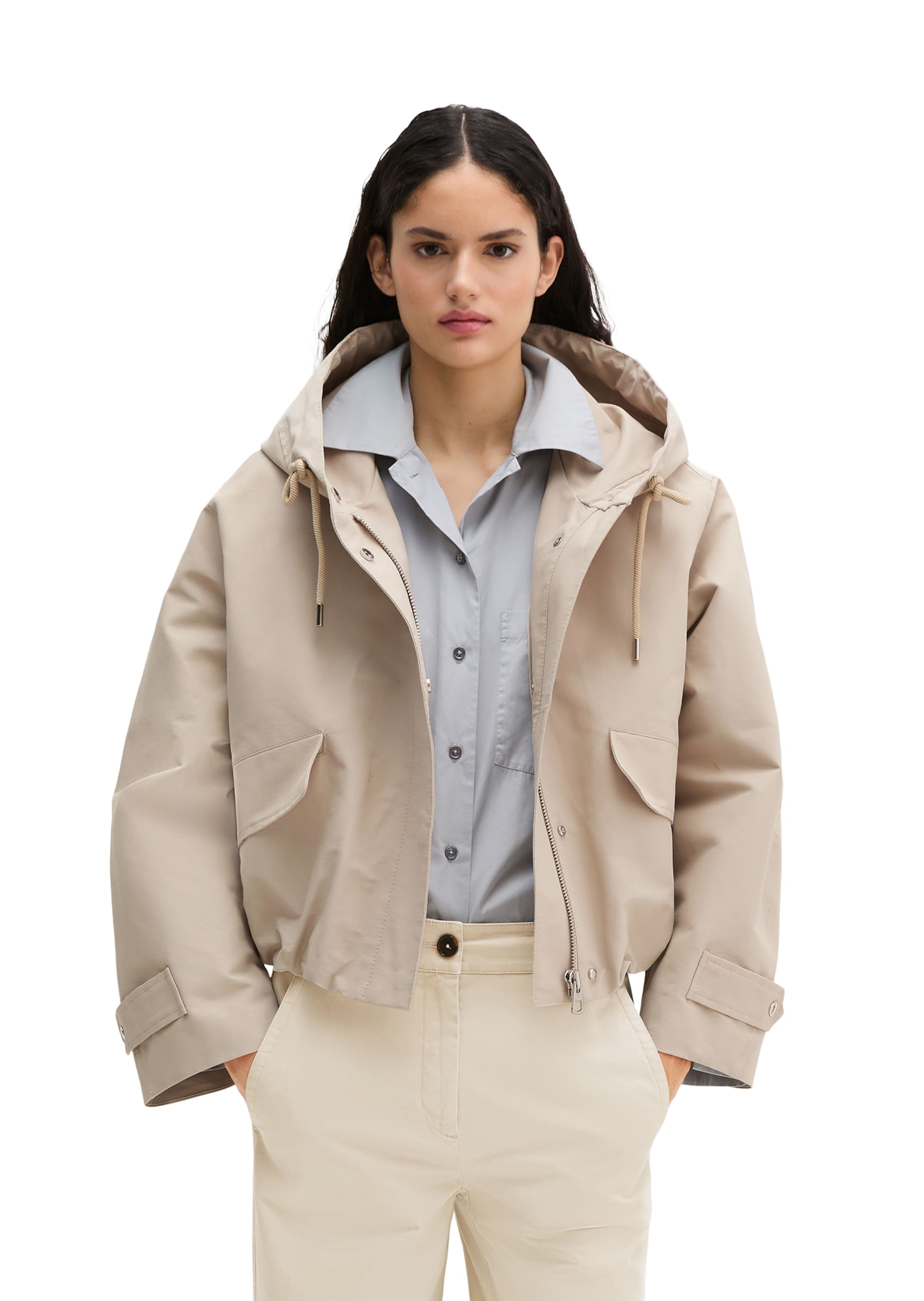 Marc O'Polo Jacke in Beige: Vorderseite