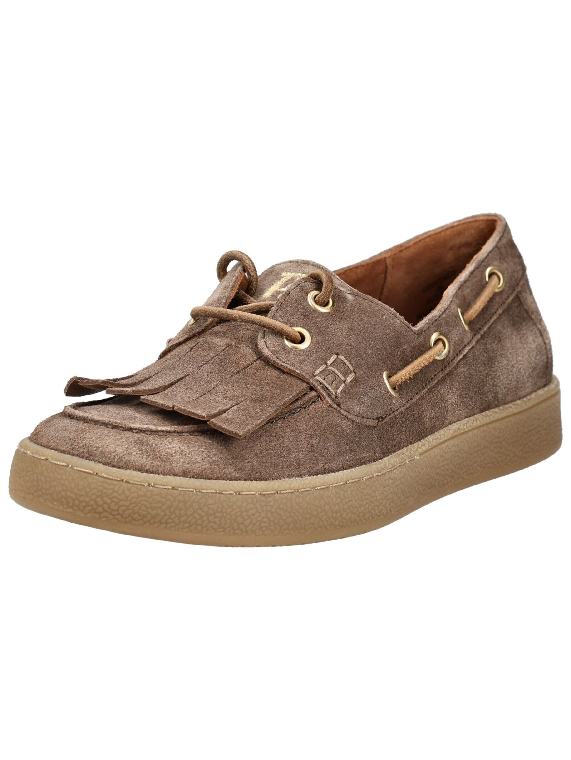 Chaussure à lacets Paul Green en marron : devant