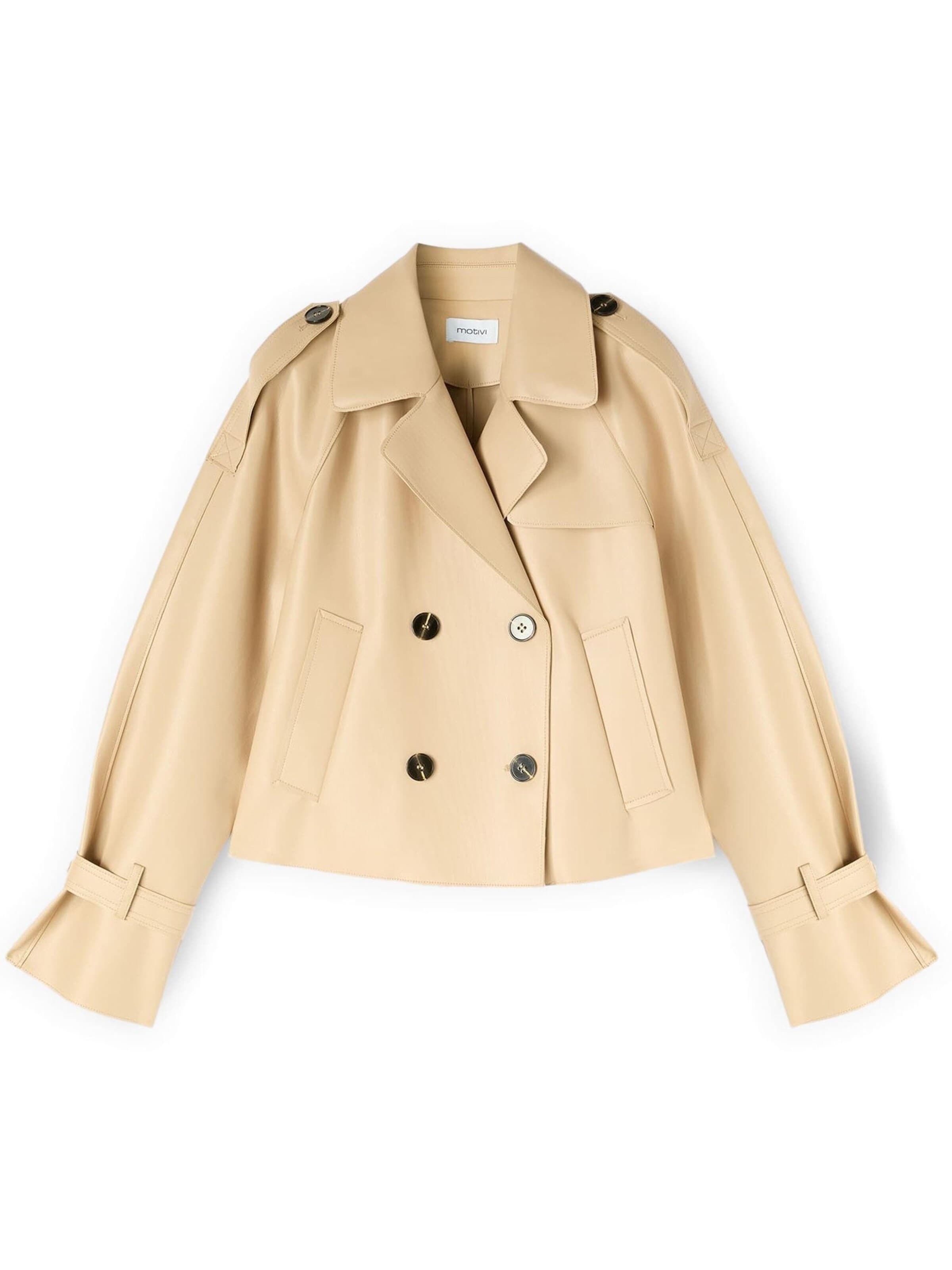 Giacca di mezza stagione di MOTIVI in beige: frontale