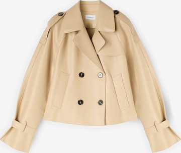 Veste mi-saison MOTIVI en beige : devant