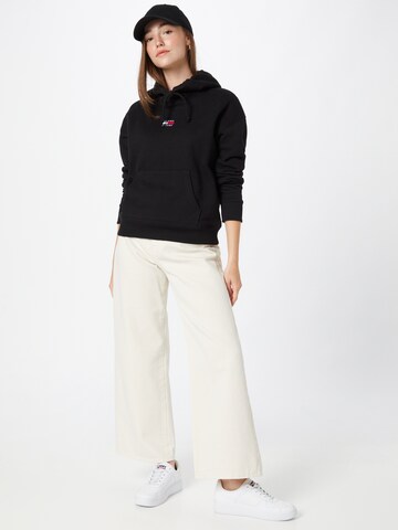 Tommy Jeans Sweatshirt in Schwarz