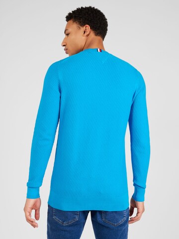 TOMMY HILFIGER Sweter w kolorze niebieski