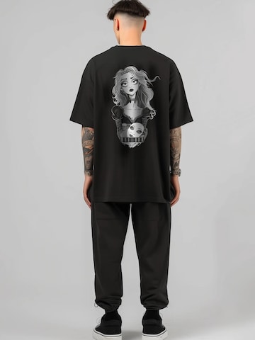 JustDepressed Clothing Shirt 'Choose Wisely' in Zwart