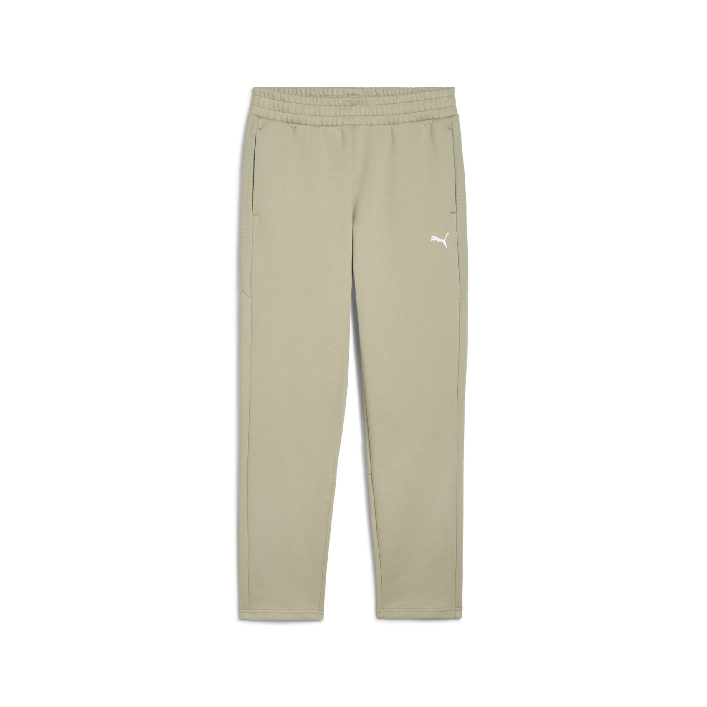 PUMA Regular Sportbroek 'Evostripe' in Groen: voorkant