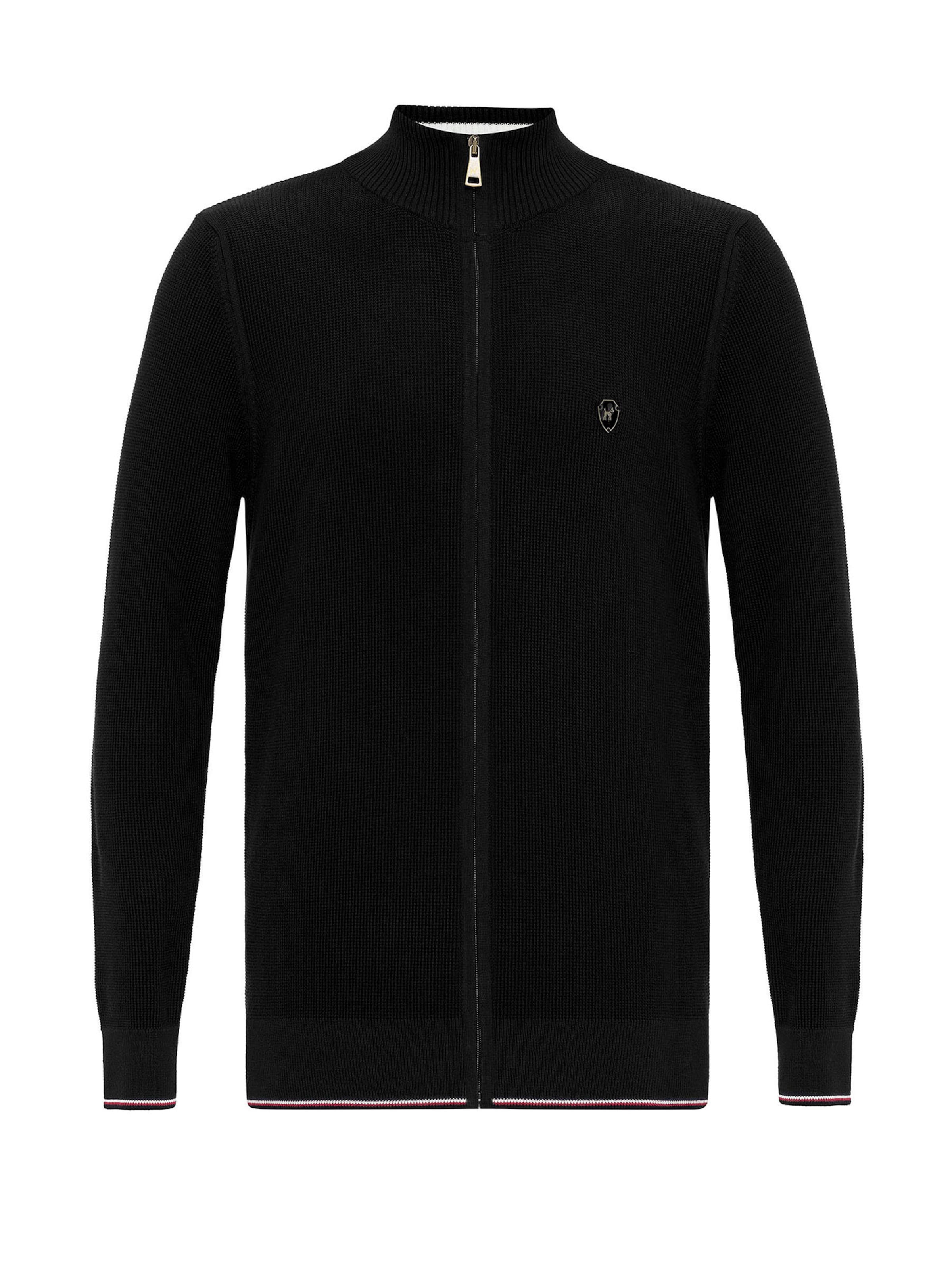 juoda Williot Kardiganas: priekis