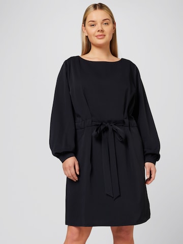 Guido Maria Kretschmer Curvy - Vestido 'Simona' en negro: frente