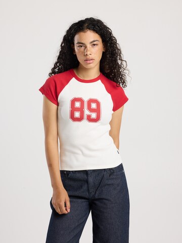 T-shirt America Today en blanc : devant