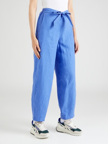 Marks & Spencer Lużny krój Spodnie w kolorze niebieski: przód