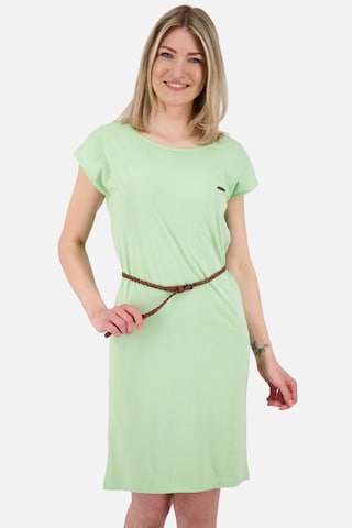 Alife and Kickin - Vestido 'ElliAK' em verde: frente