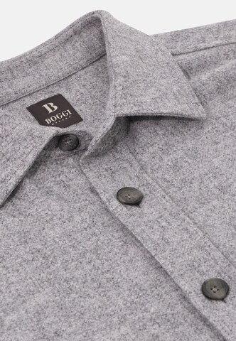 Boggi Milano Regular Fit Hemd in Grau