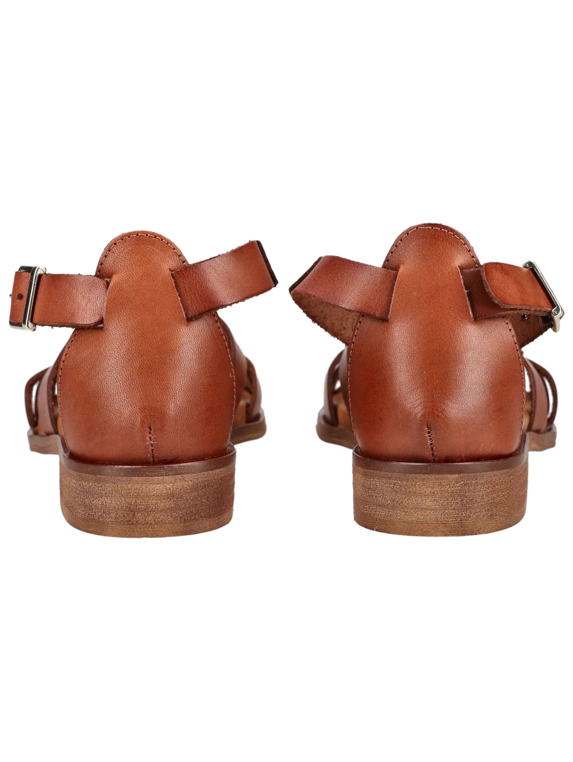 PAVEMENT Sandalen met riem in Bruin