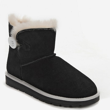 Gooce Snowboots 'Geetika' in Zwart