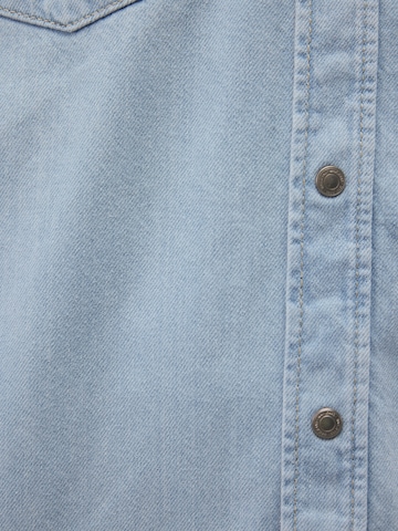 Mavi Regular Fit Hemd 'Ted' in Blau