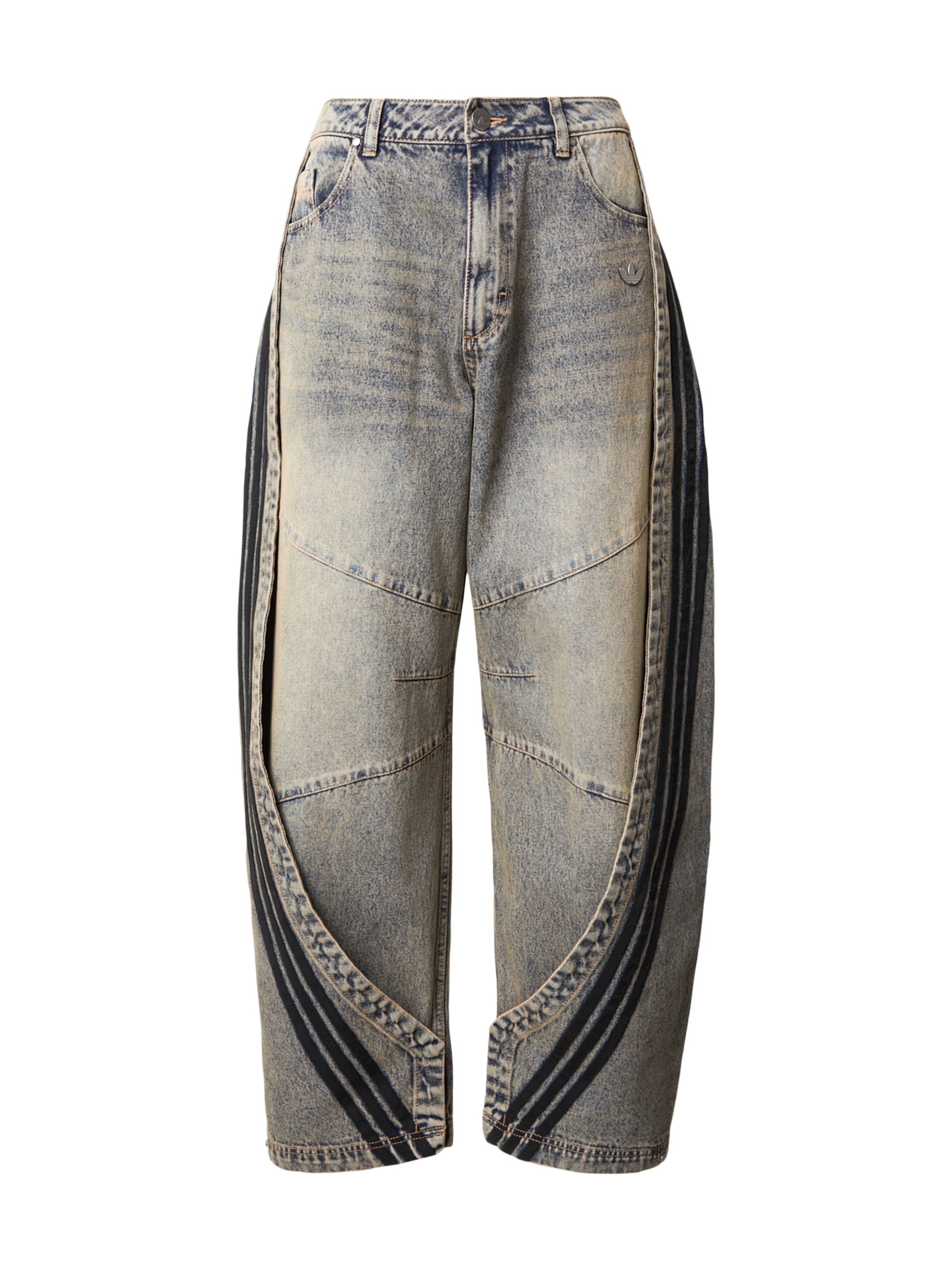 ADIDAS ORIGINALS Jeans in sand / blue denim / schwarz, Produktansicht