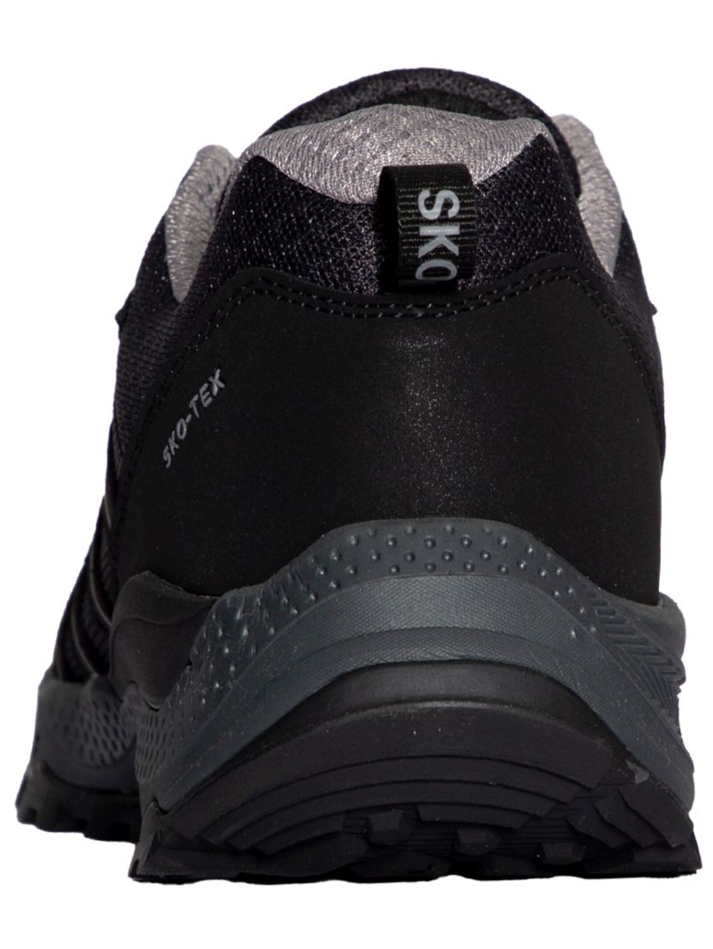 SKOGAN Platform trainers in Black: back