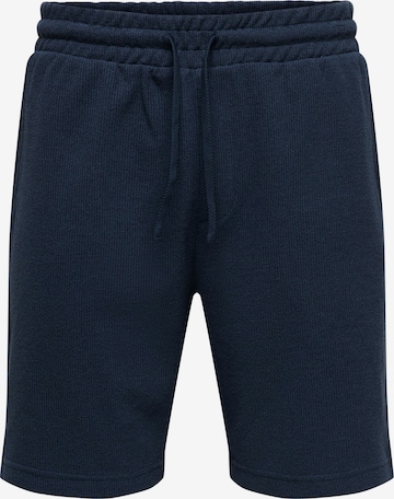 Regular Pantalon 'ONSKOSTA' Only & Sons en bleu : devant