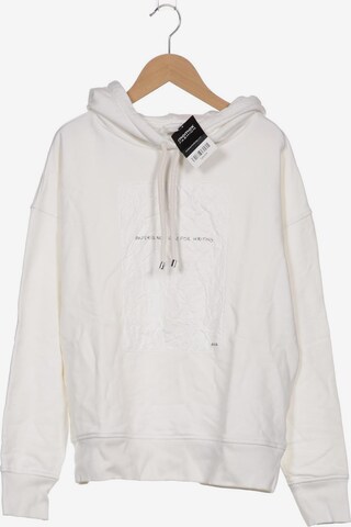 BOSS Sweatshirt & Zip-Up Hoodie in L in White: front