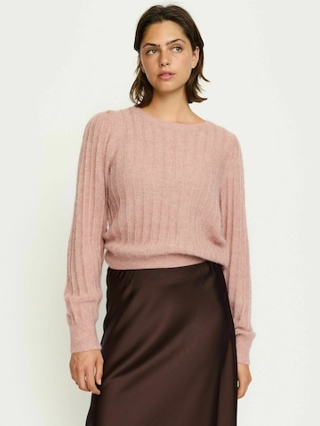 Soft Rebels Pullover 'Tones' in Pink: Vorderseite