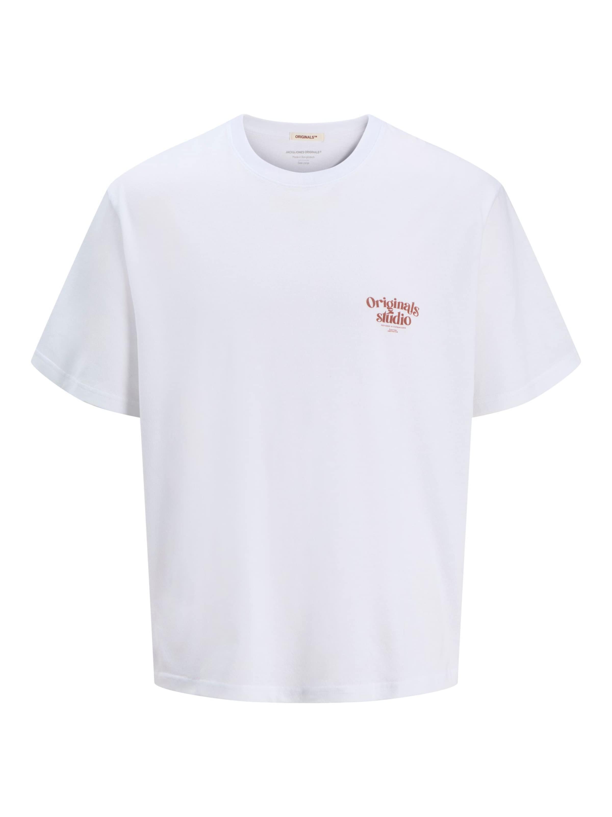 Jack & Jones Junior Shirt in White: front