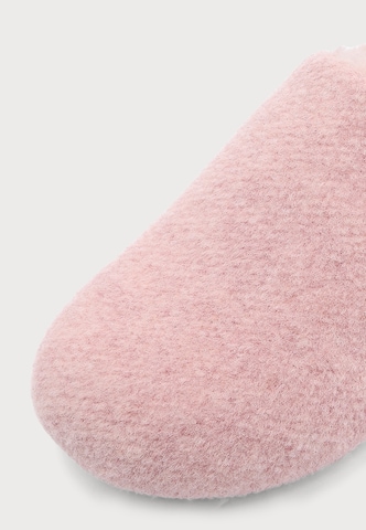 Pantoufle 'YORK' VERBENAS en rose