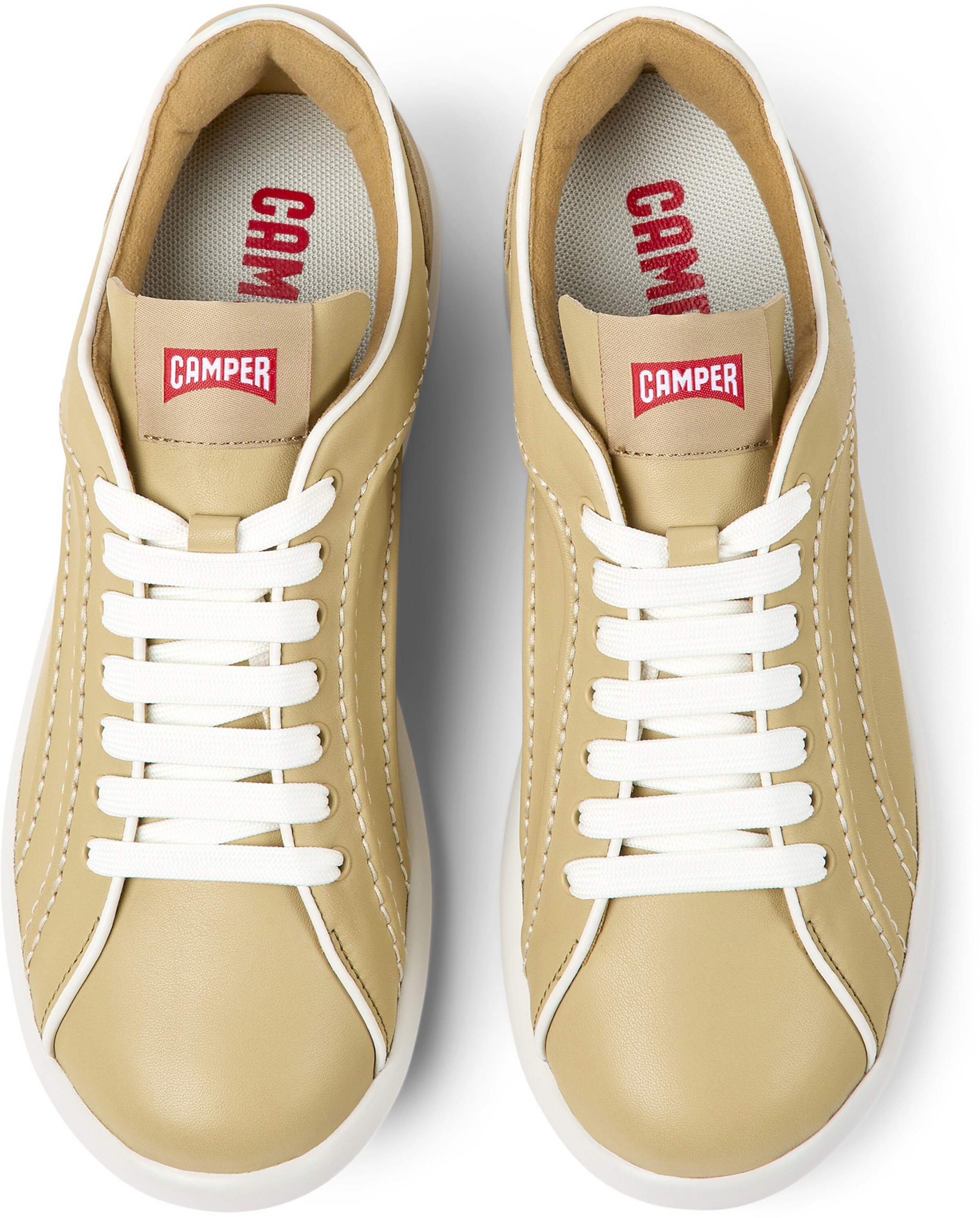 Sneaker bassa 'Pelotas' di CAMPER in beige