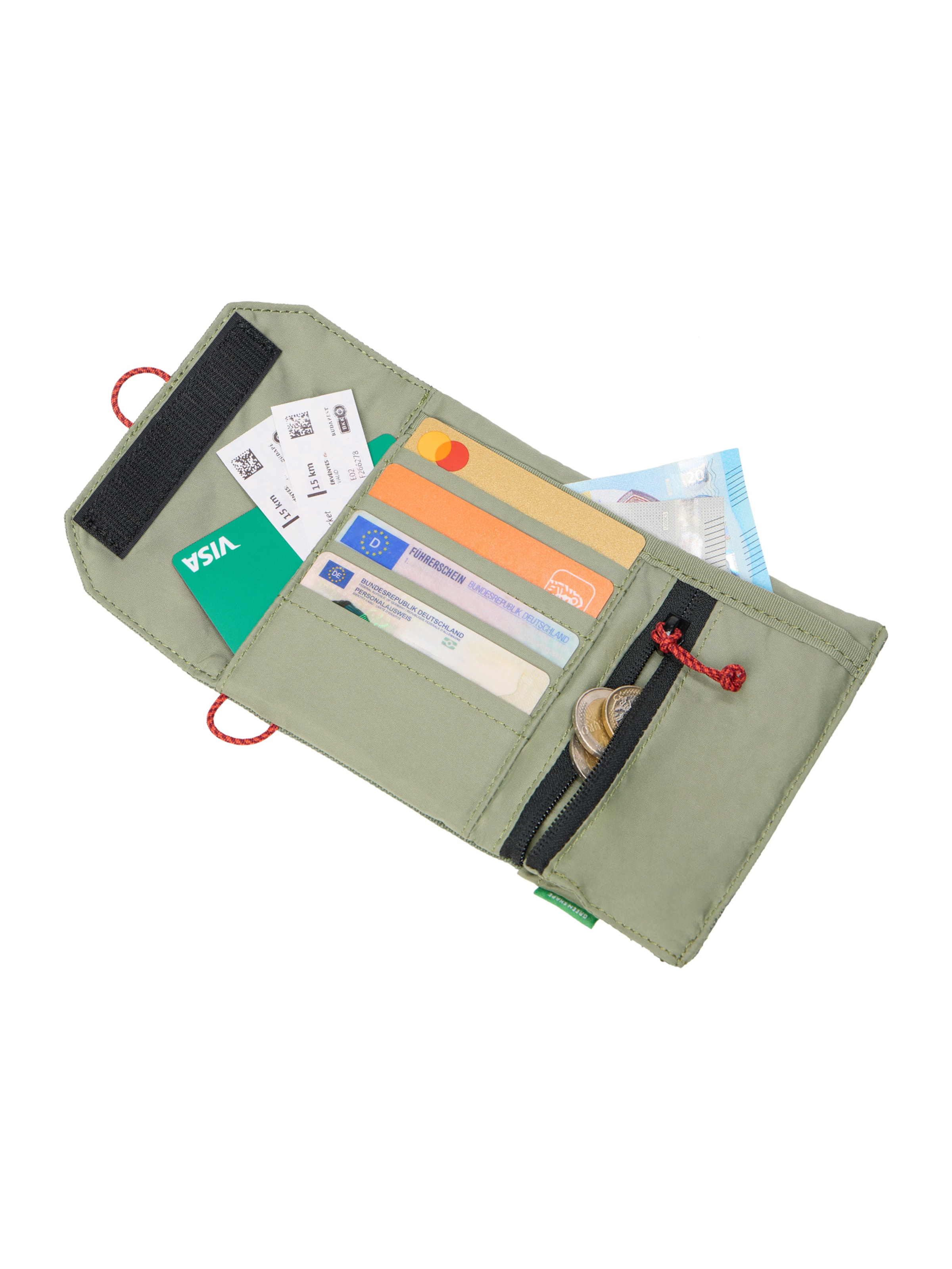 VAUDE Sports wallet in Green