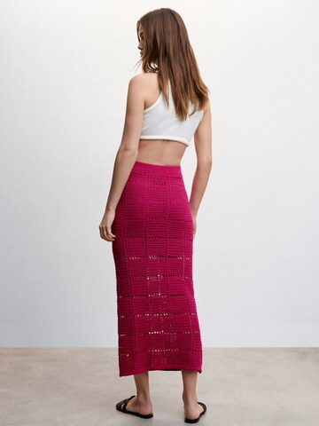 MANGO Rok 'Greta' in Roze